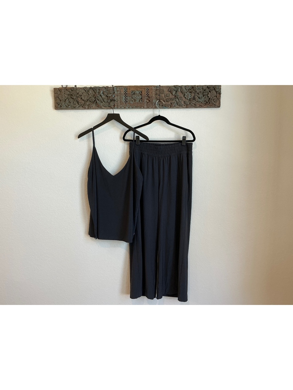 Vuori Women's Villa Lounge Charcoal Gray Set XL